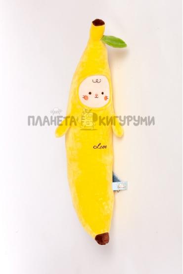 Мягкая игрушка Банан 70 см