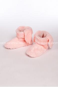 Сапожки домашние с ушками розовые