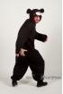 Пижама-кигуруми Мрачный медведь чёрный для взрослых