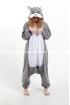 Пижама-кигуруми Кролик серый