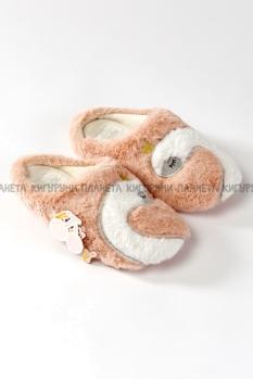 Тапочки Halluci "Лебеди" розовые