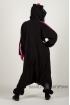 Пижама-кигуруми Хелло Китти чёрная для взрослых