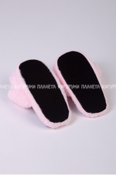 Тапочки Кошачьи лапки розовые