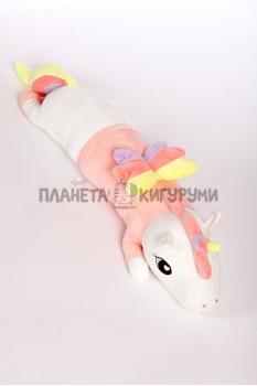 Игрушка-обнимашка Единорог белый 80 см