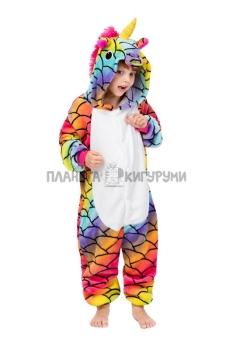 Кигуруми Единорог русалка детский