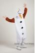 Пижама-кигуруми Снеговик Олаф для взрослых