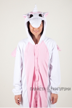 Кигуруми Пегас Единорог розовый