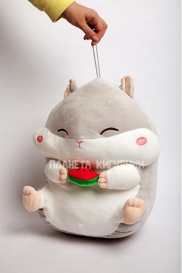 Игрушка Хомяк серый