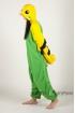 Пижама-кигуруми Попугай зеленый 