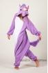 Пижама-кигуруми единорог фиолетовый