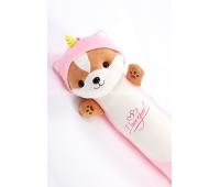 Обнимашка Шиба Ину Единорог 70 см