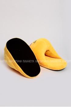 Тапочки эмоджи "Воздушный поцелуй" открытые