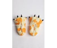 Тапочки для кигуруми "лапки с когтями" жираф
