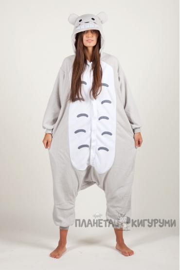 Пижама-кигуруми Тоторо для взрослых